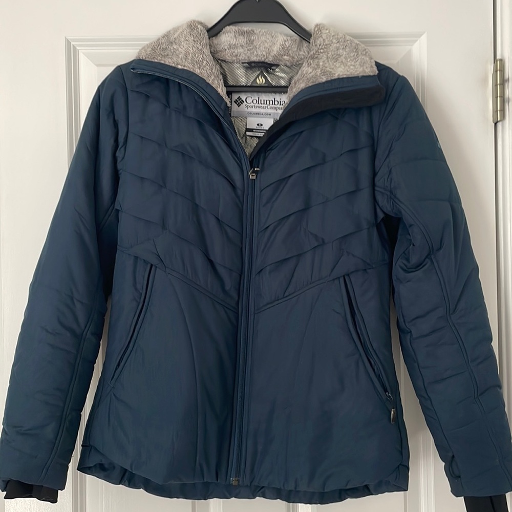 Columbia Lightly Worn Winter Jacket With Thermal … - image 1